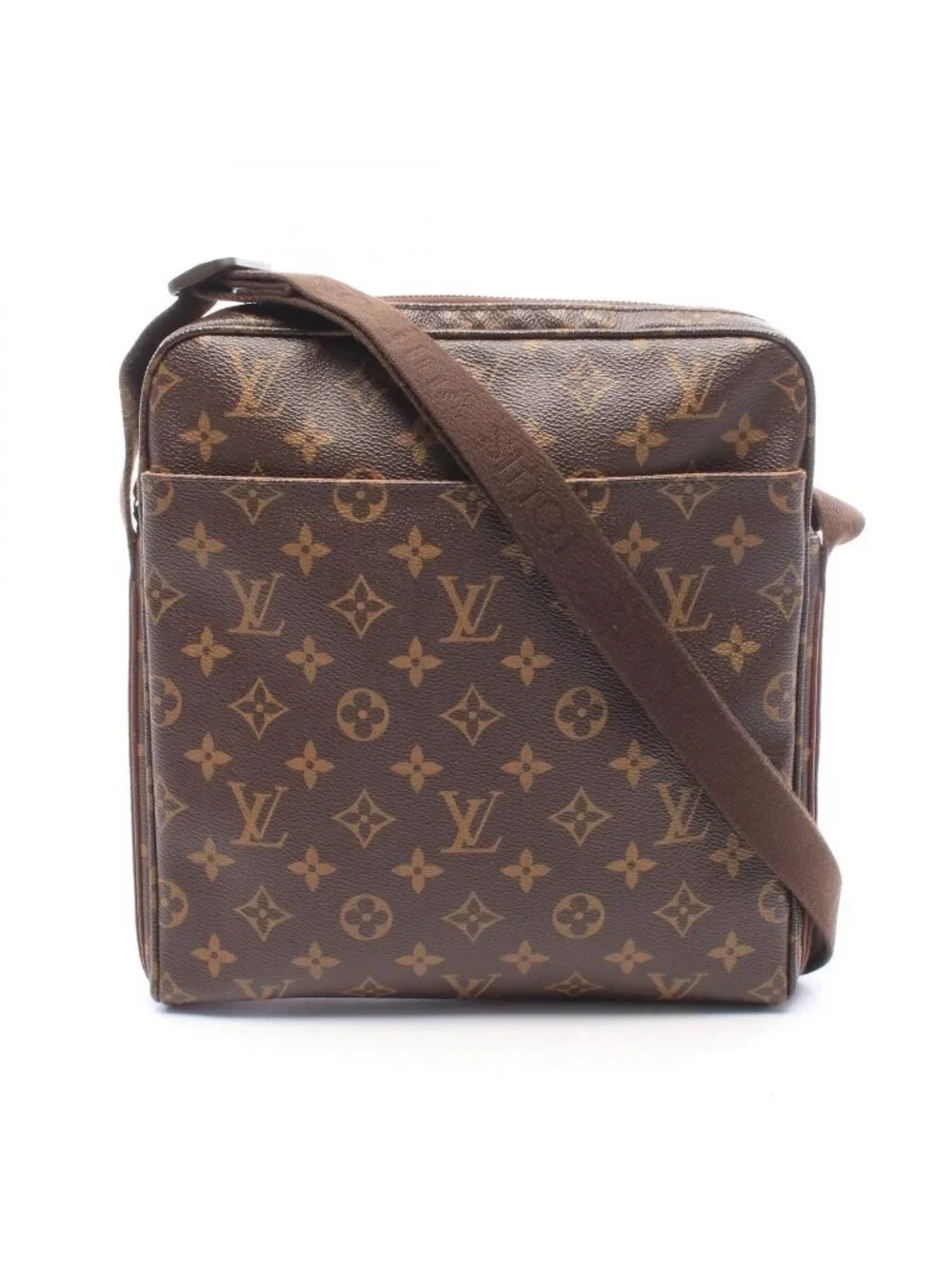 Louis Vuitton Shoulder Bag Trotteur Beaubourg Monogram Leather